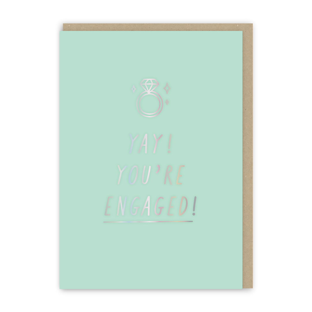 Yay! You're Engaged Mini Card