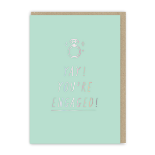 Yay! You're Engaged Mini Card