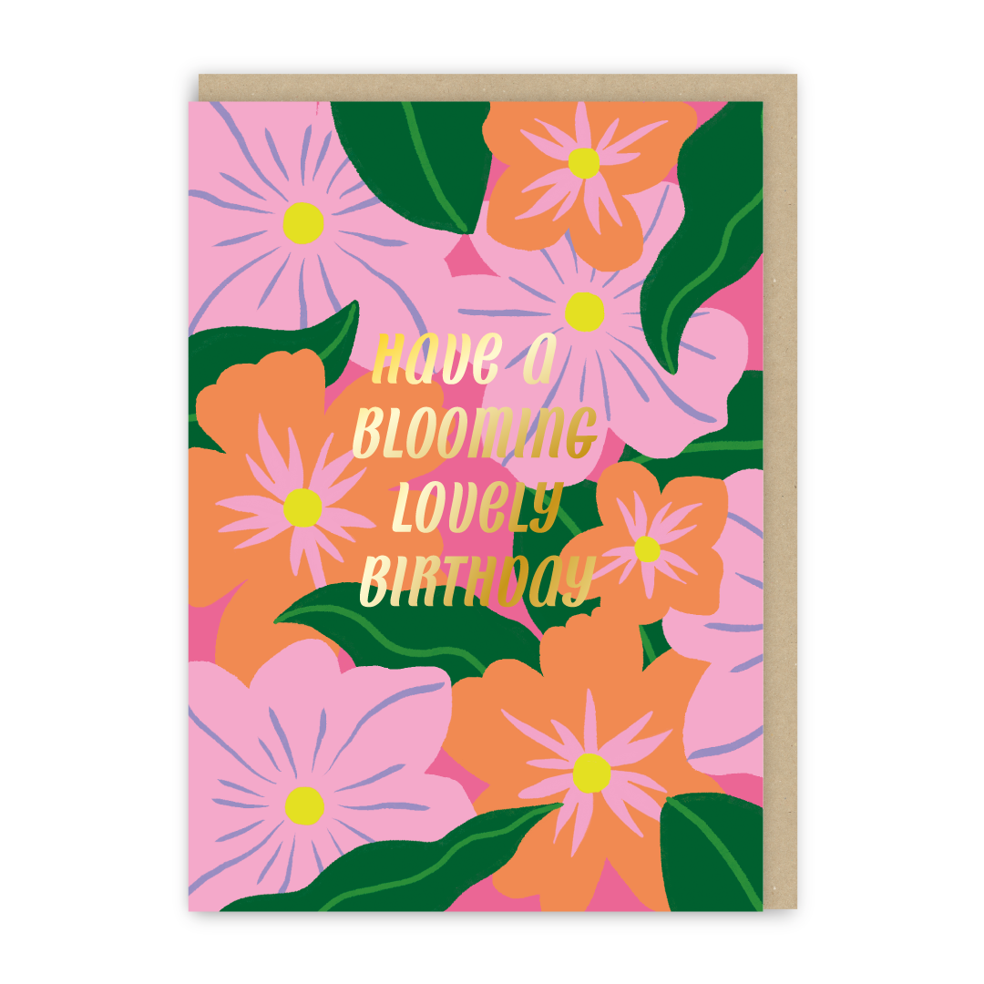 Blooming Lovely Birthday Card