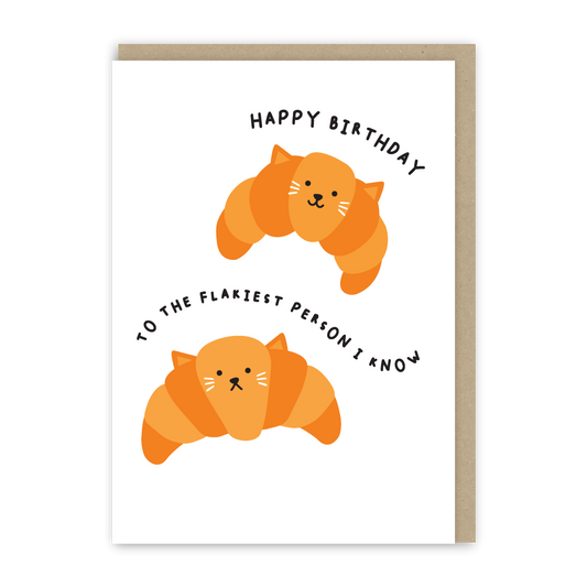 Cat Croissants Card