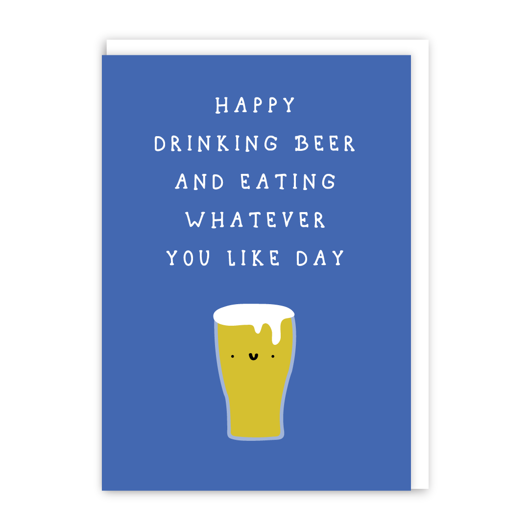 Beer Birthday Card