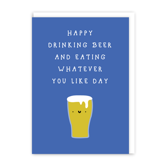 Beer Birthday Card