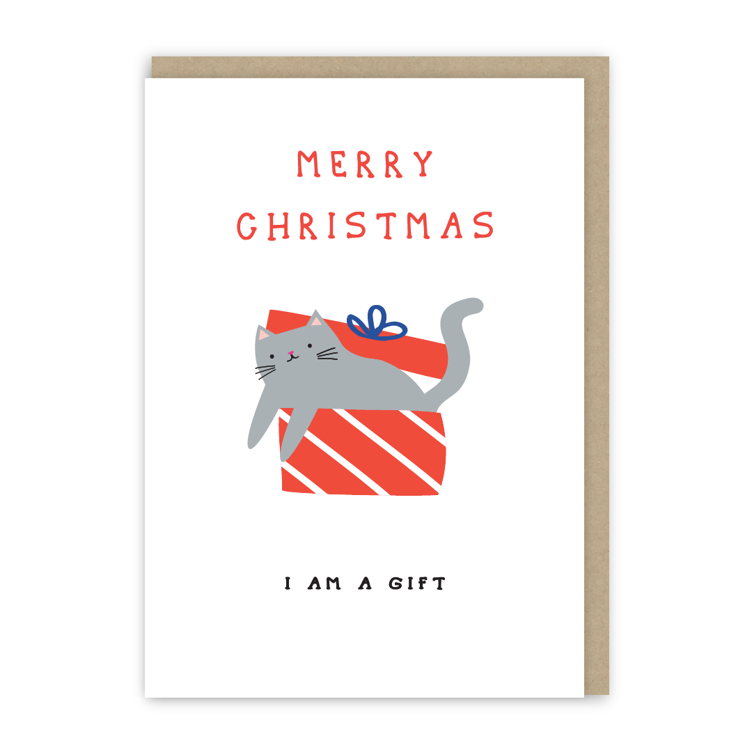 I Am A Gift Christmas Card