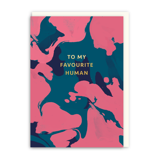 Favourite Human Card