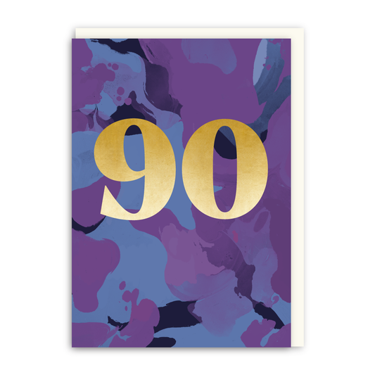 Milestone 90 Card