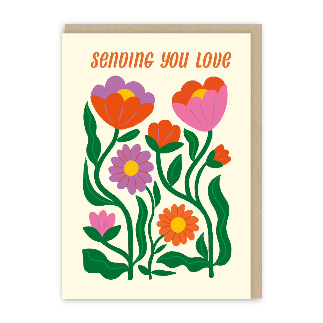 Sending You Love Card